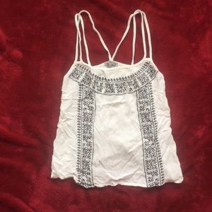 White Charlotte Russe Tank-Top